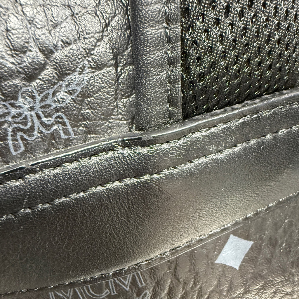 MCM Leather Gold