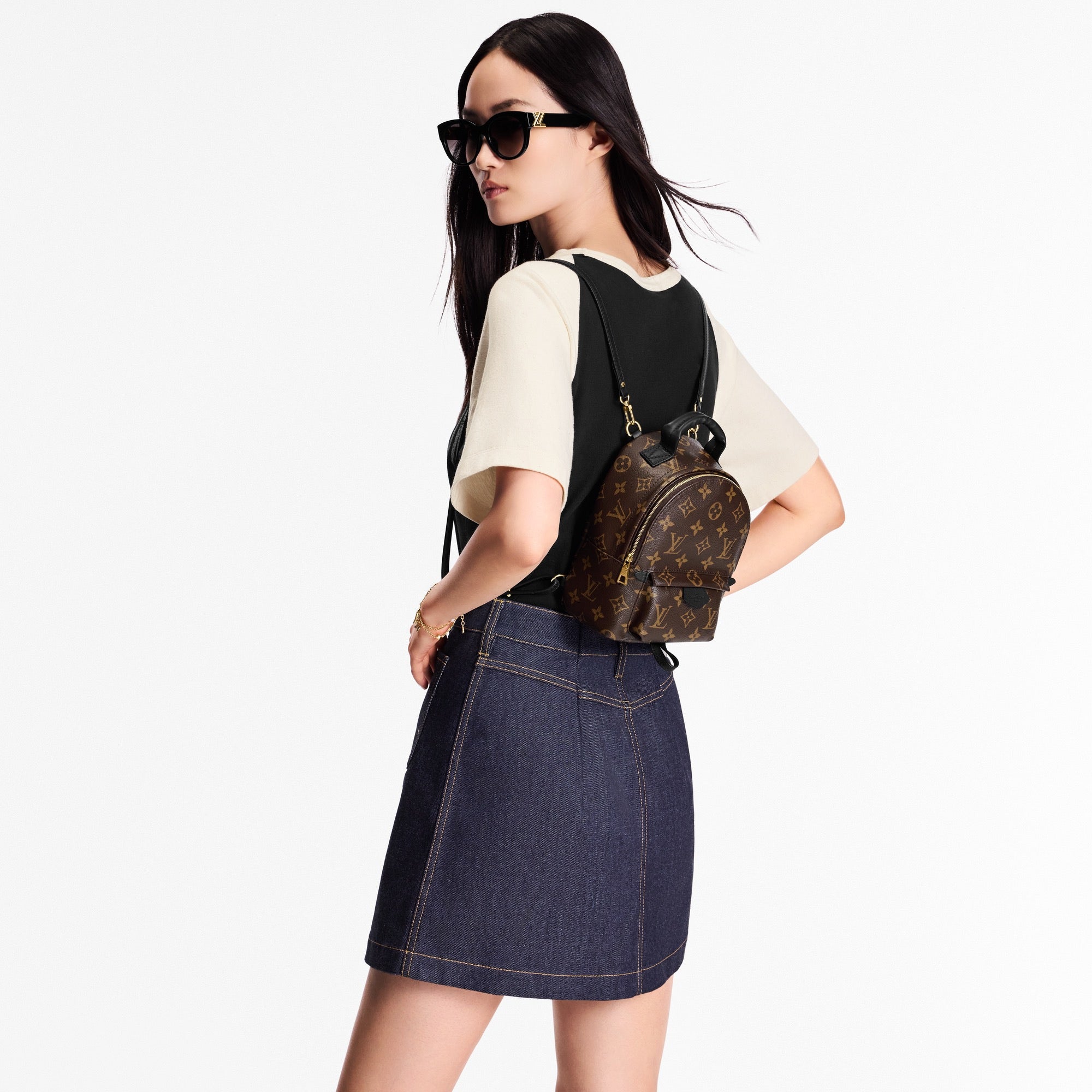 Louis Vuitton Palm Springs Brown Backpack M44873