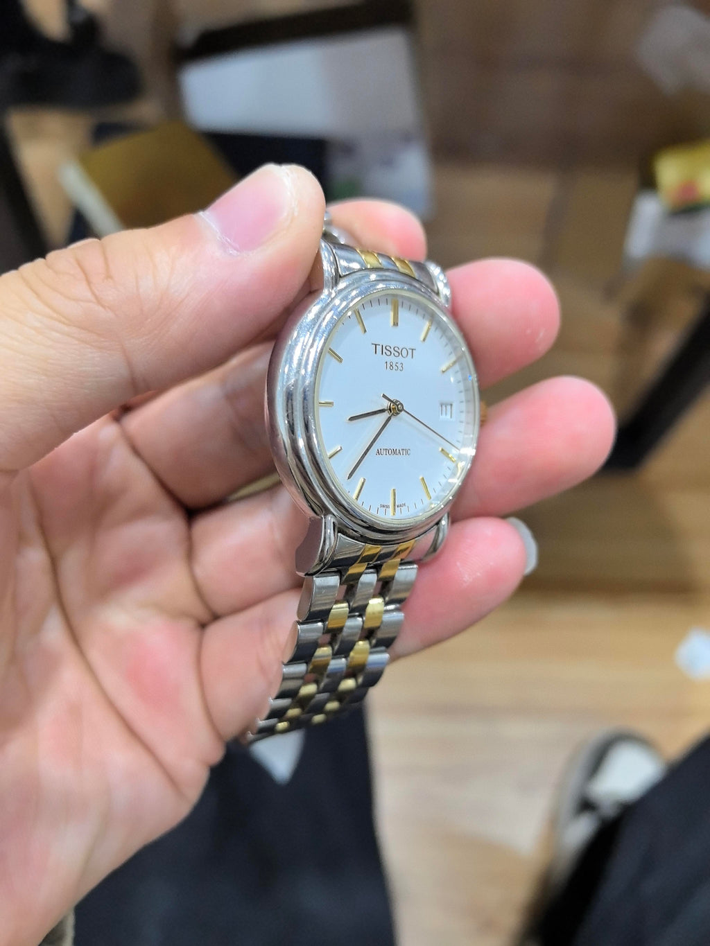 Tissot Classic Gold Automatic (self-winding) watch 35.50 MM T95.2.483.31