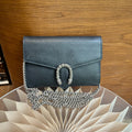 Gucci Dionysus Collection Leather Black 401231 CAOGN 8176