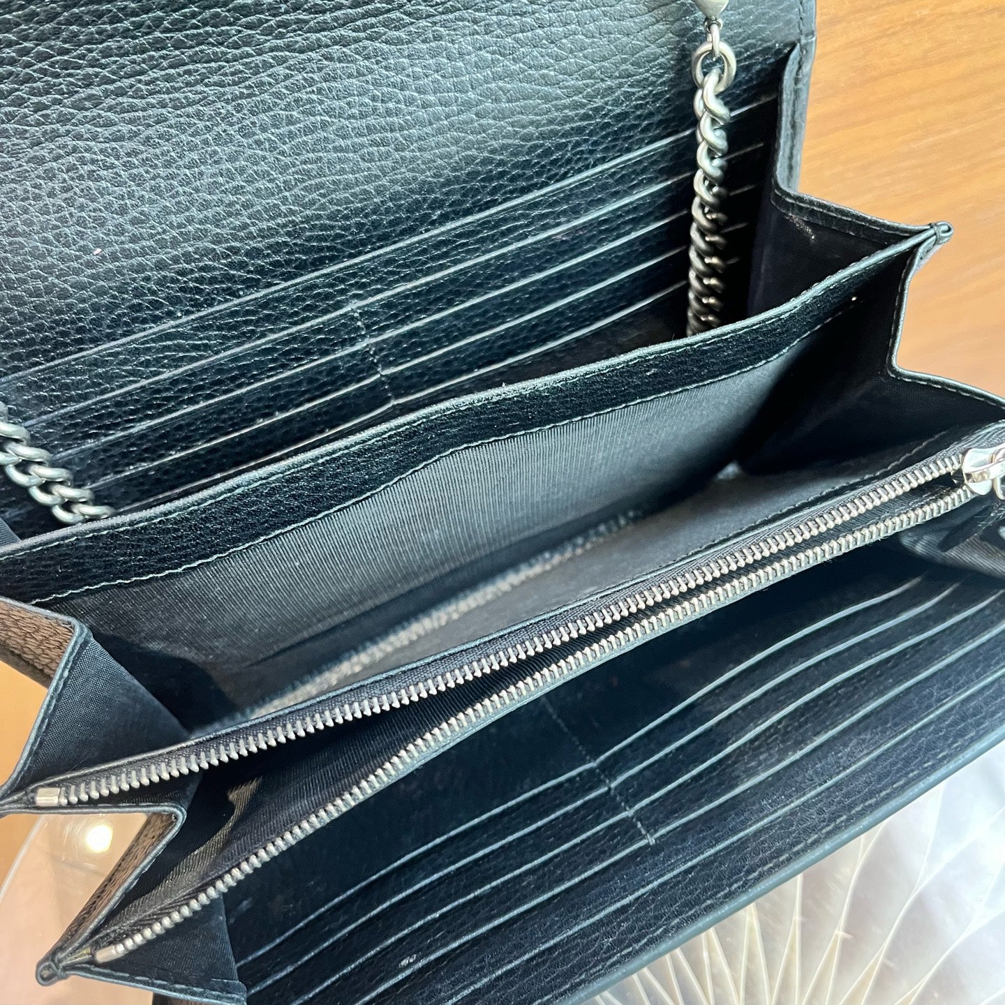 Gucci Dionysus Collection Leather Black 401231 CAOGN 8176