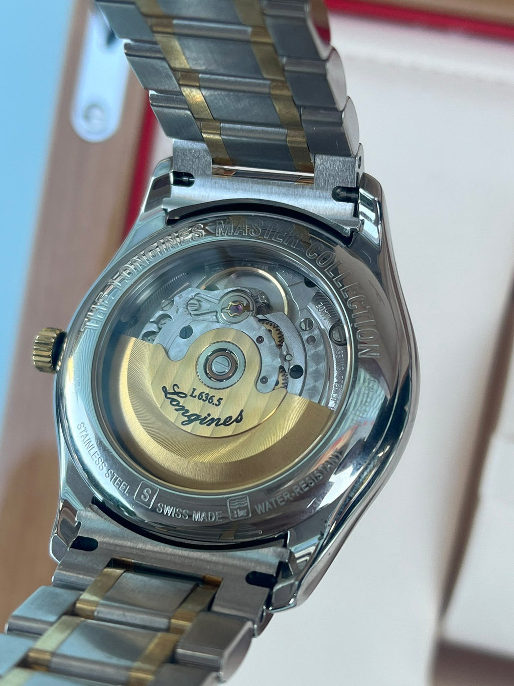 Longines Watchmaking Tradition Black Automatic (self-winding) watch 38.5 millimeters L2.755.5.57.7