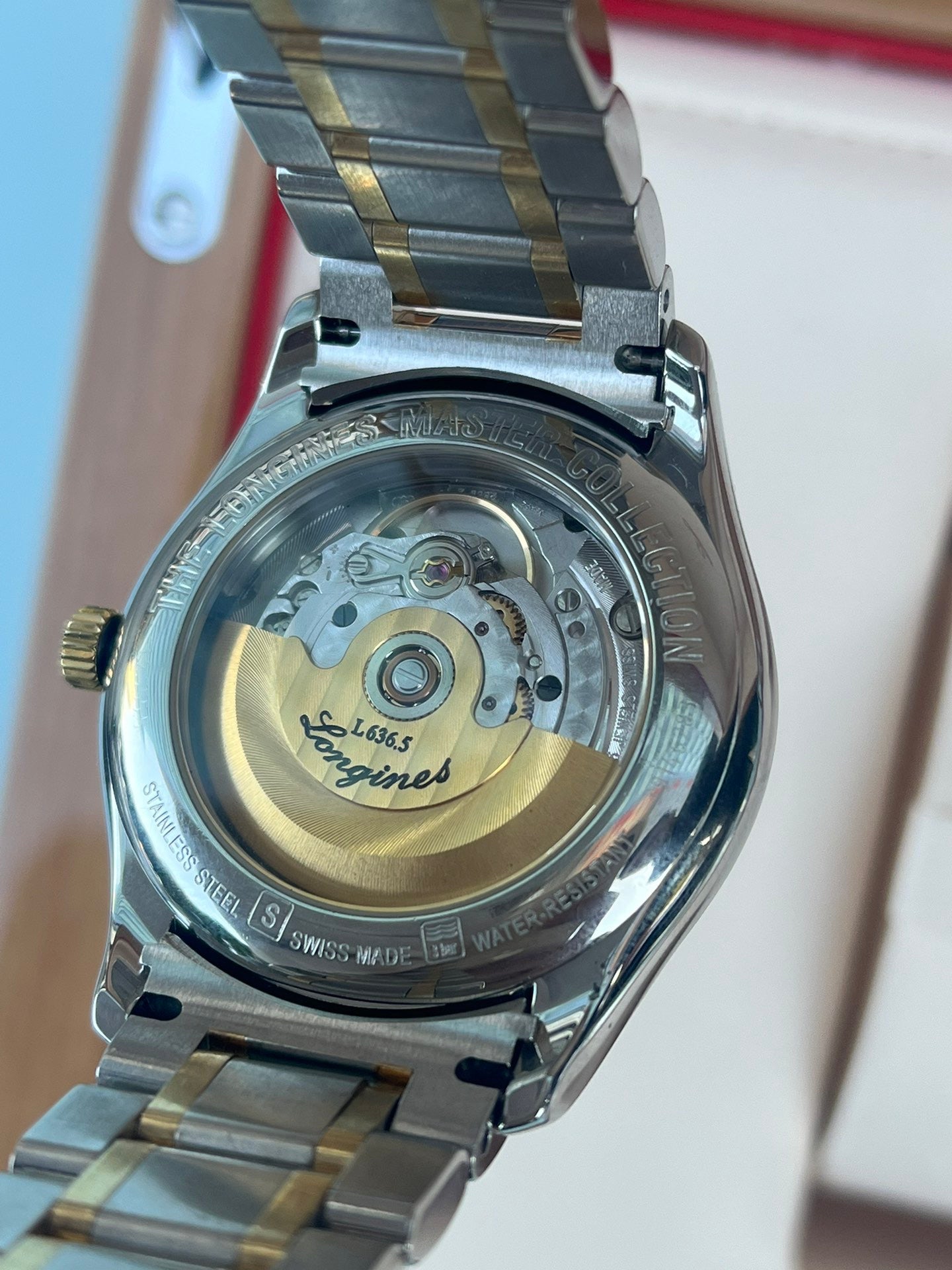 Longines Watchmaking Tradition Black Automatic (self-winding) watch 38.5 millimeters L2.755.5.57.7