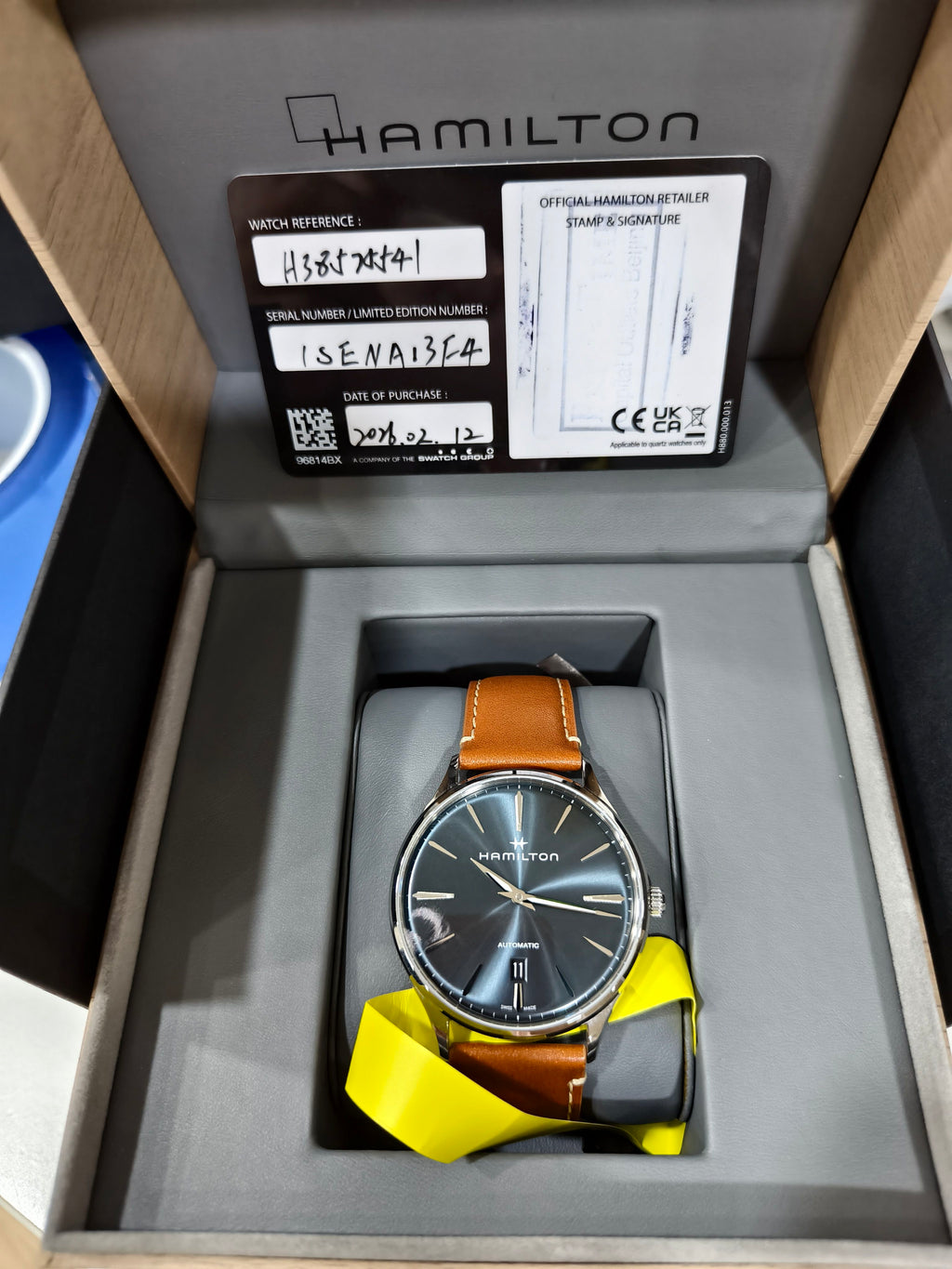 Hamilton Jazz Automatic (self-winding) watch 40 millimeters H38525541