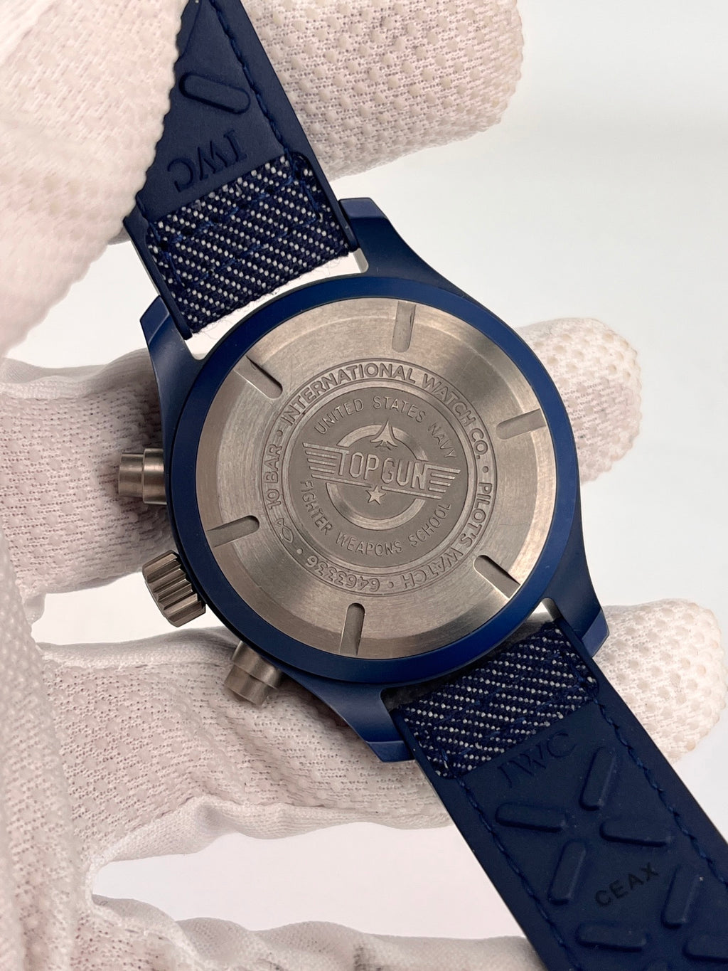 IWC Blue Automatic (self-winding) watch