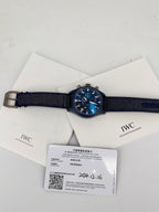 IWC Blue Automatic (self-winding) watch
