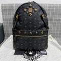 MCM Leather Backpack MMKBAVE02BK001