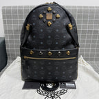 MCM Leather Backpack MMKBAVE02BK001