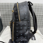 MCM Leather Backpack MMKBAVE02BK001