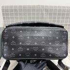 MCM Leather Backpack MMKBAVE02BK001