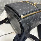 MCM Leather Backpack MMKBAVE02BK001