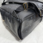 MCM Leather Backpack MMKBAVE02BK001