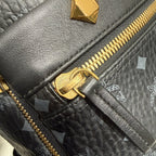 MCM Leather Backpack MMKBAVE02BK001