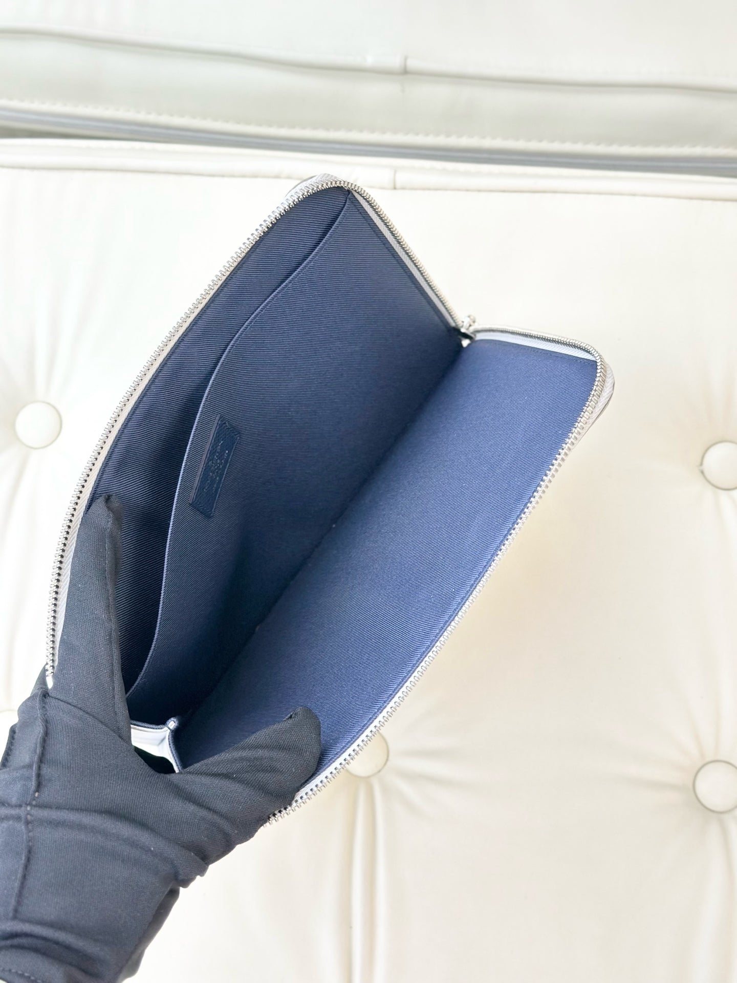 Louis Vuitton White Clutch