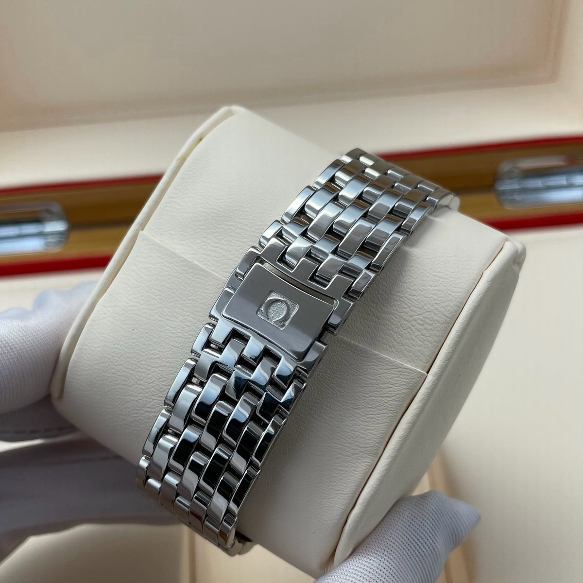 Omega Flying Series Blue Automatic (self-winding) watch 39.5 424.10.40.20.03.004