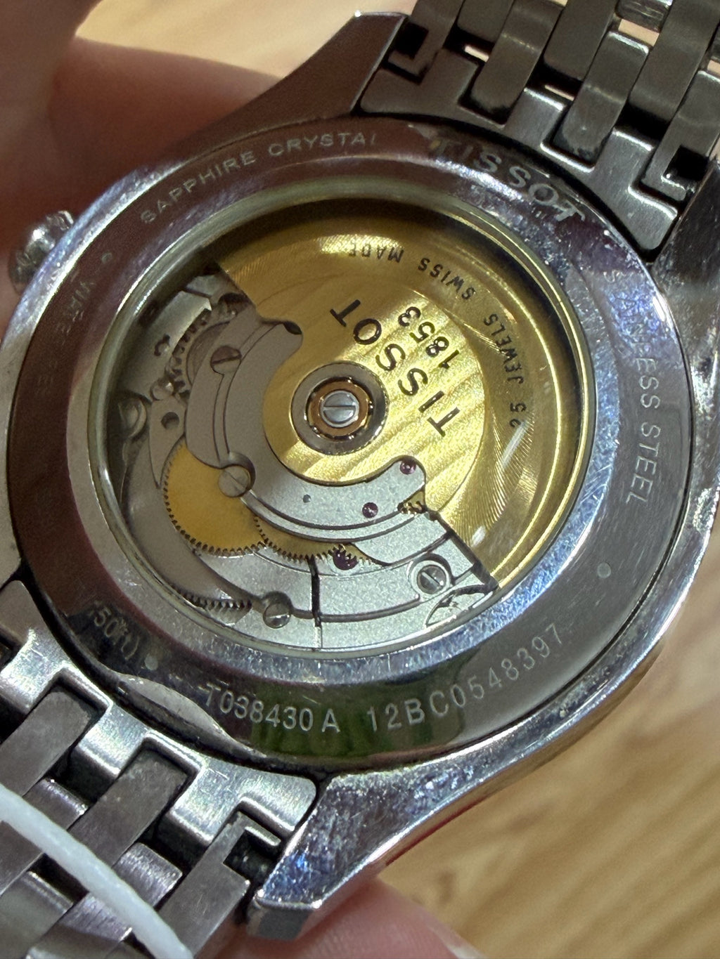 Tissot Classic Automatic (self-winding) watch 37 millimeters T038.430.11.037.00