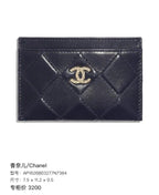 Chanel Black 7.5 × 11.2 × 0.5 AP1626B03277N7384