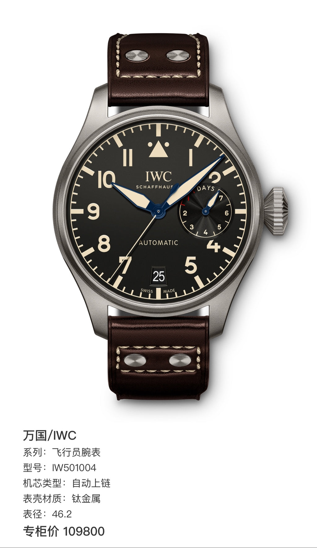IWC Pilot’s watch 46.2 IW501004