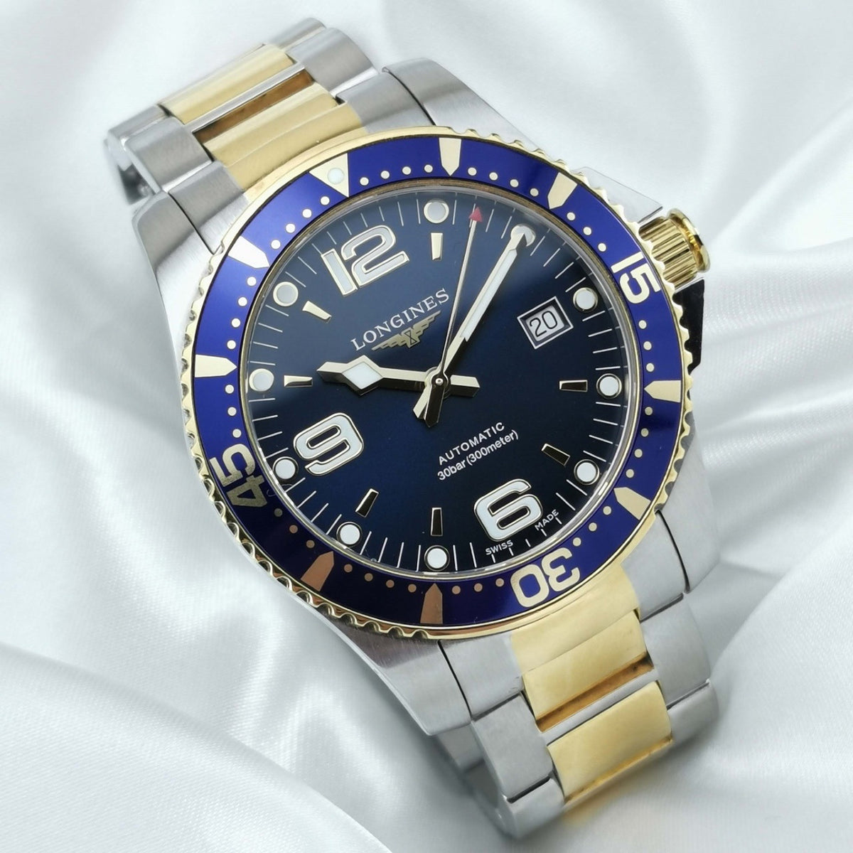 Longines Exercise Blue Automatic (self-winding) watch 41 millimeters L3.742.3.96.7