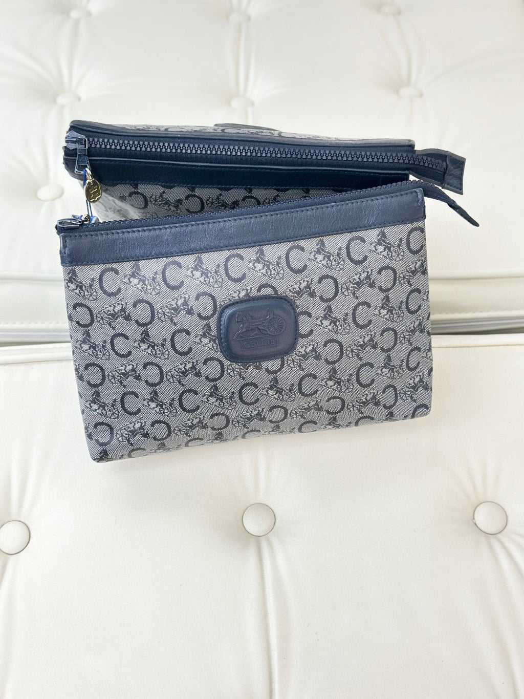 Celine Blue Clutch
