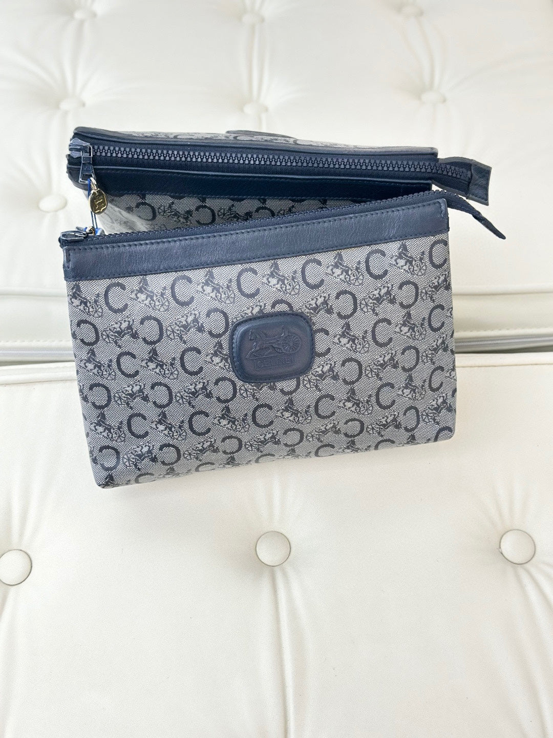 Celine Blue Clutch