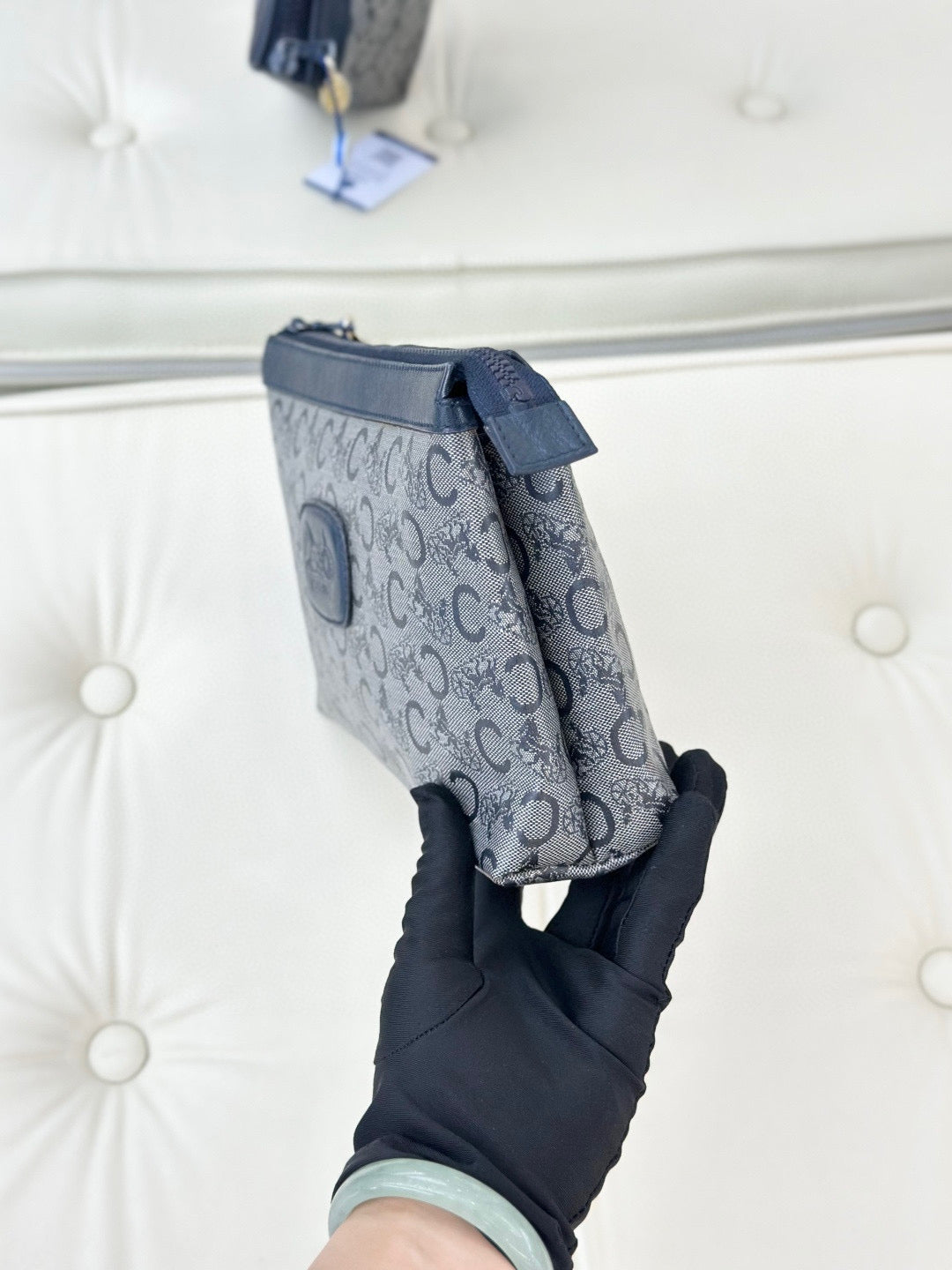 Celine Blue Clutch