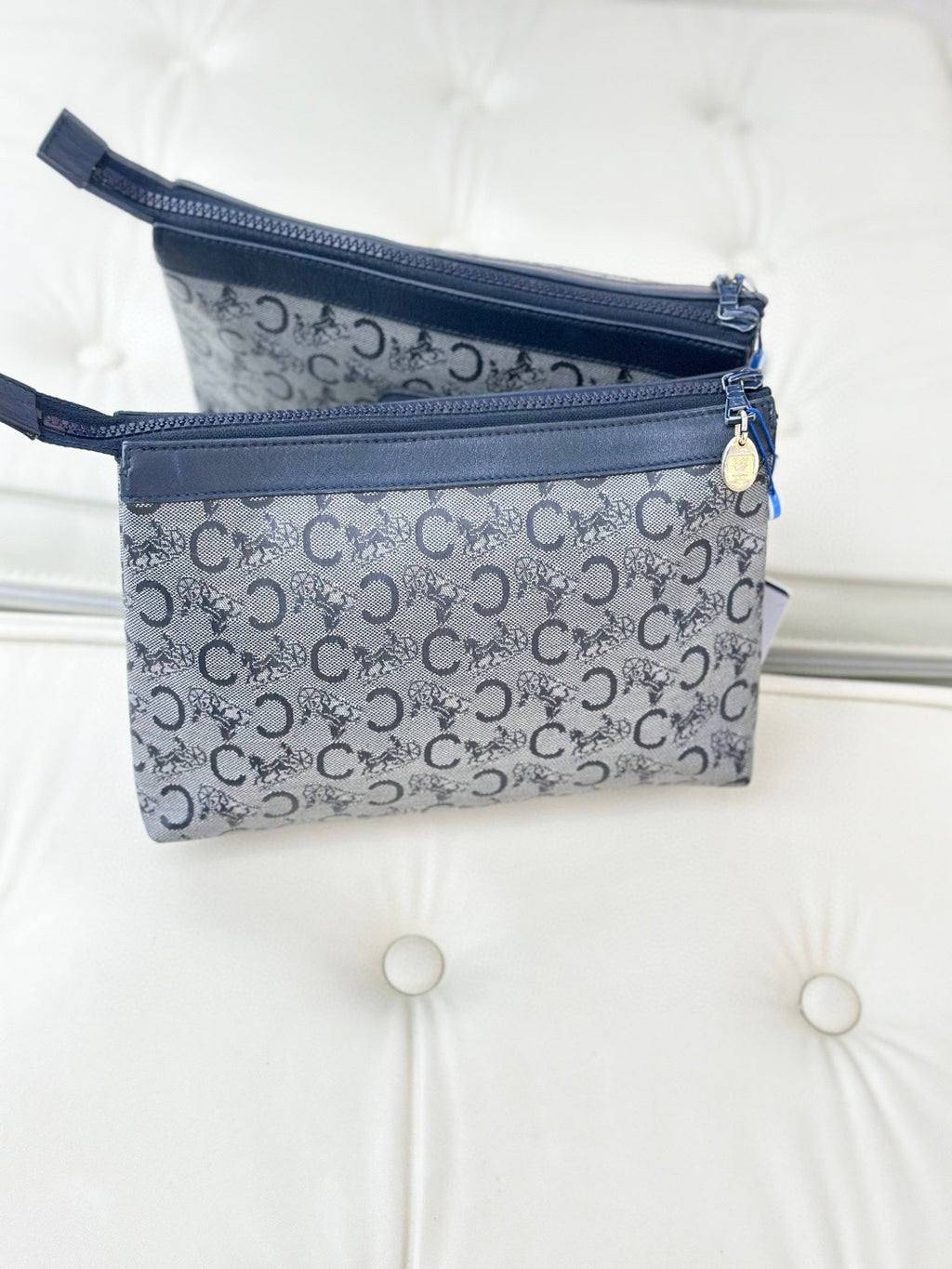 Celine Blue Clutch