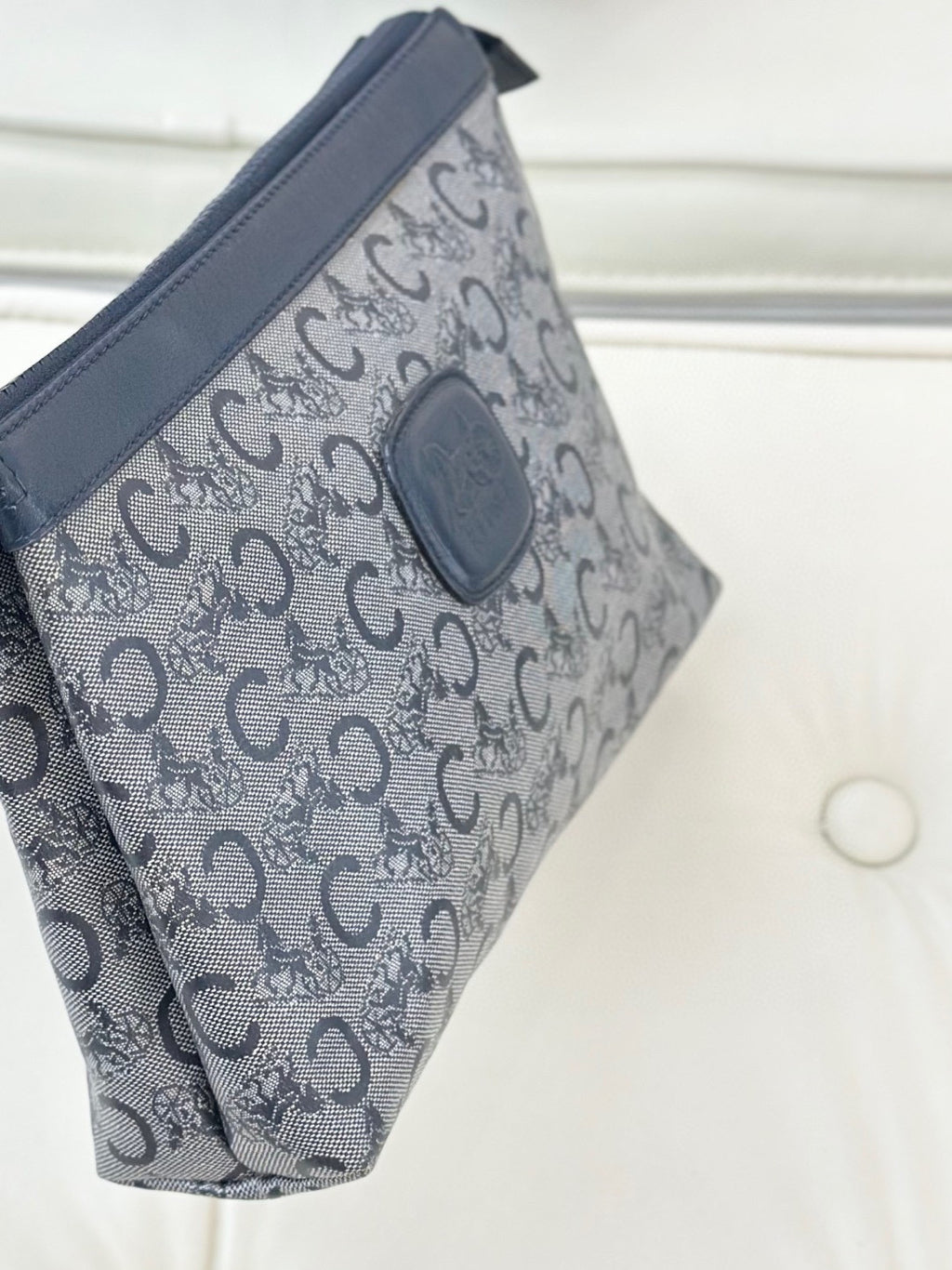 Celine Blue Clutch