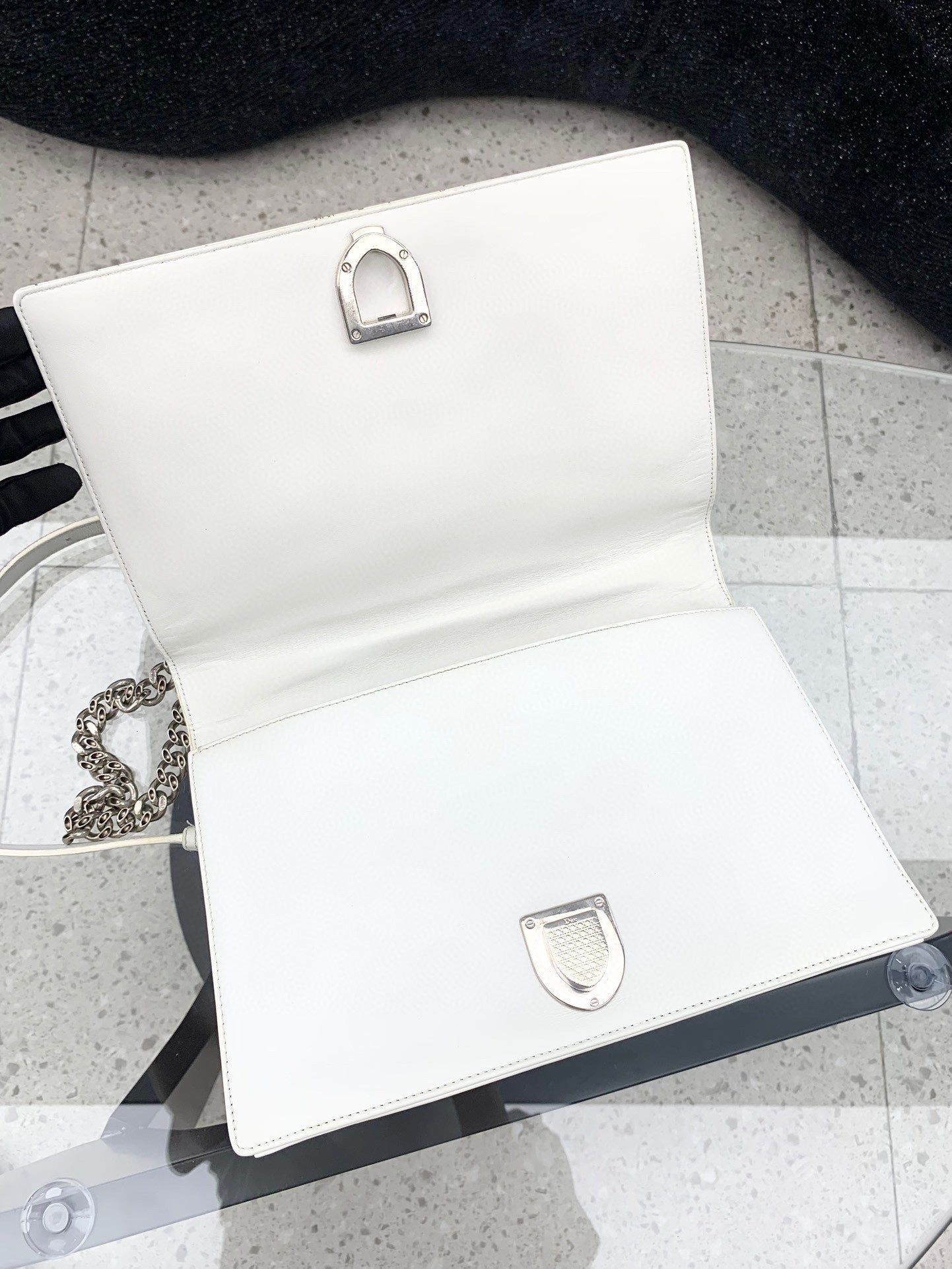 Dior White Crossbody