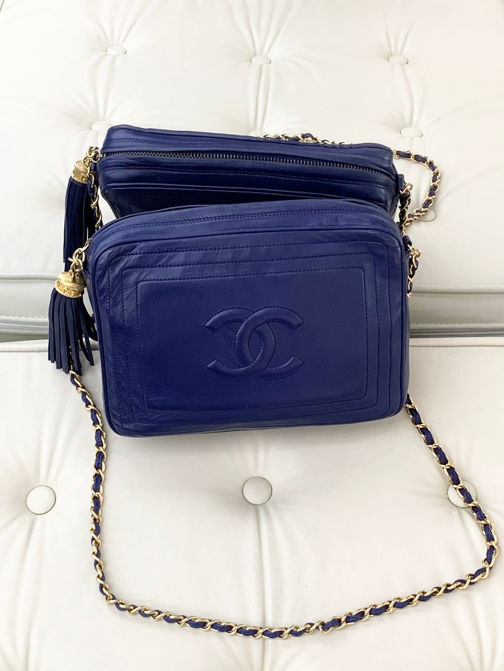 Chanel Blue Crossbody