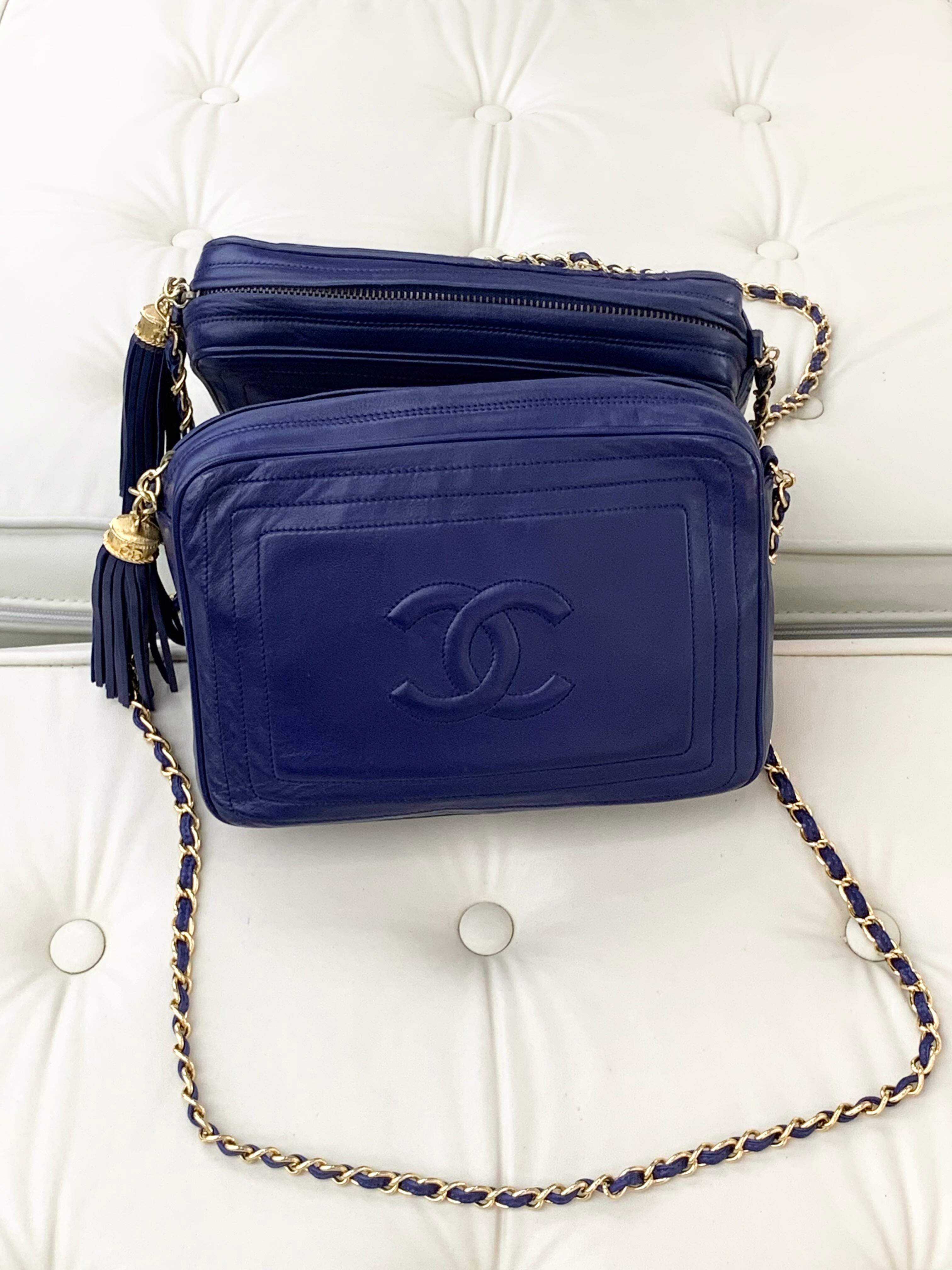 Chanel Blue Crossbody