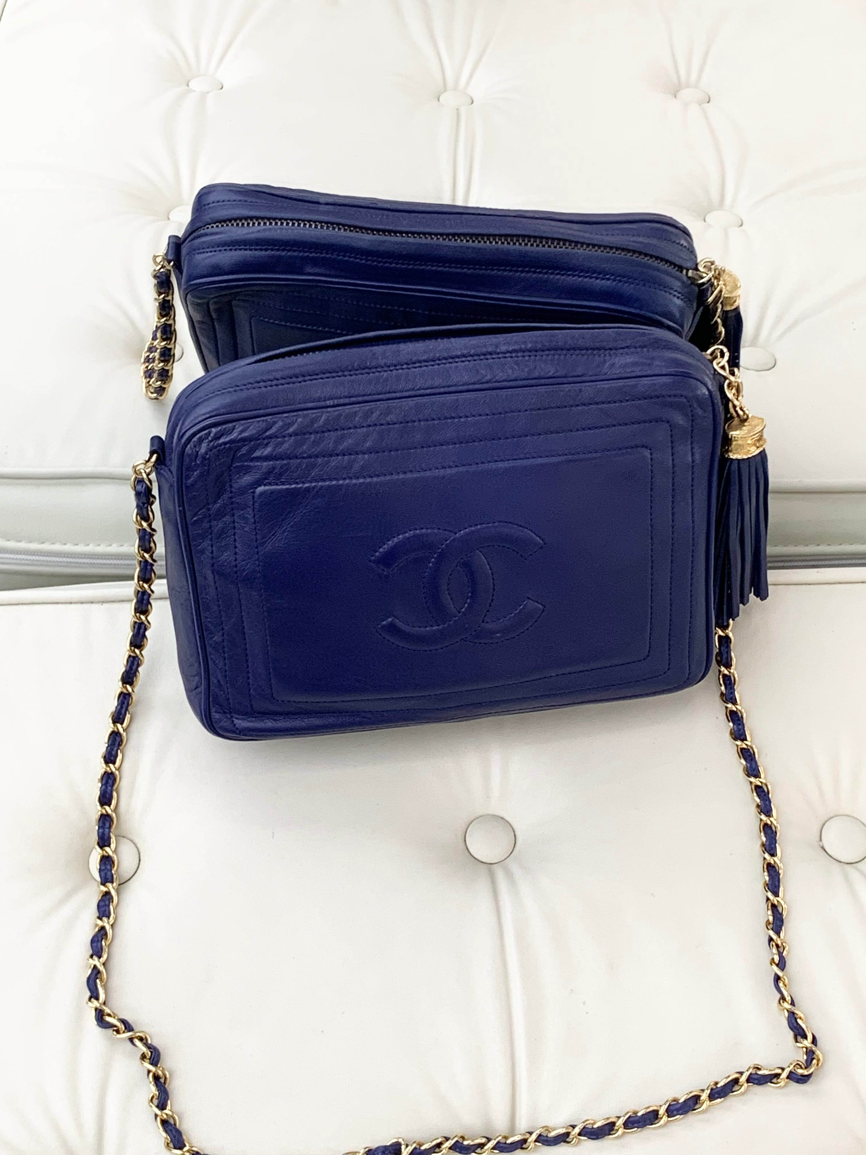 Chanel Blue Crossbody