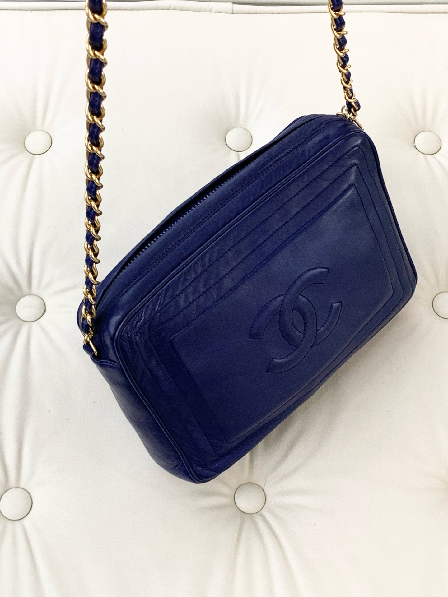 Chanel Blue Crossbody