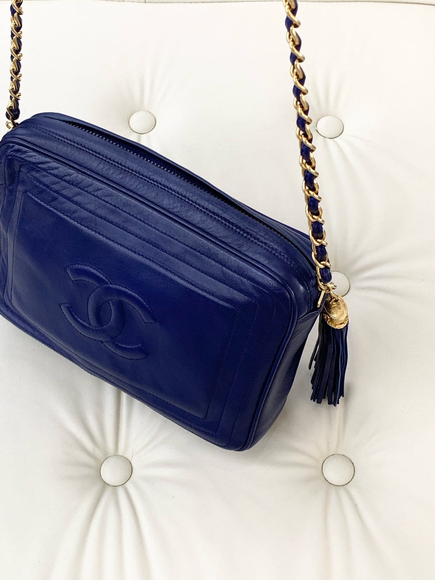 Chanel Blue Crossbody