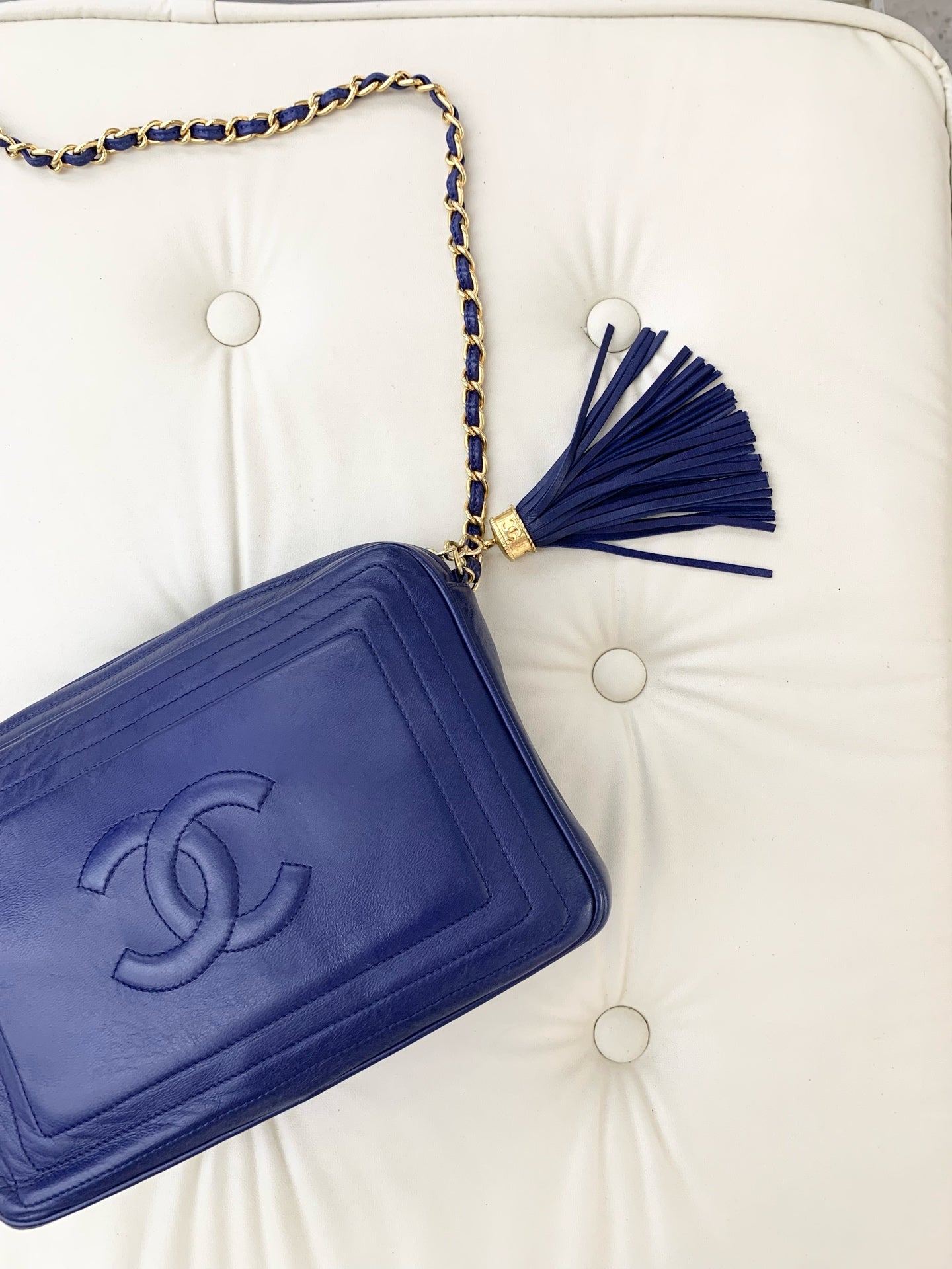 Chanel Blue Crossbody