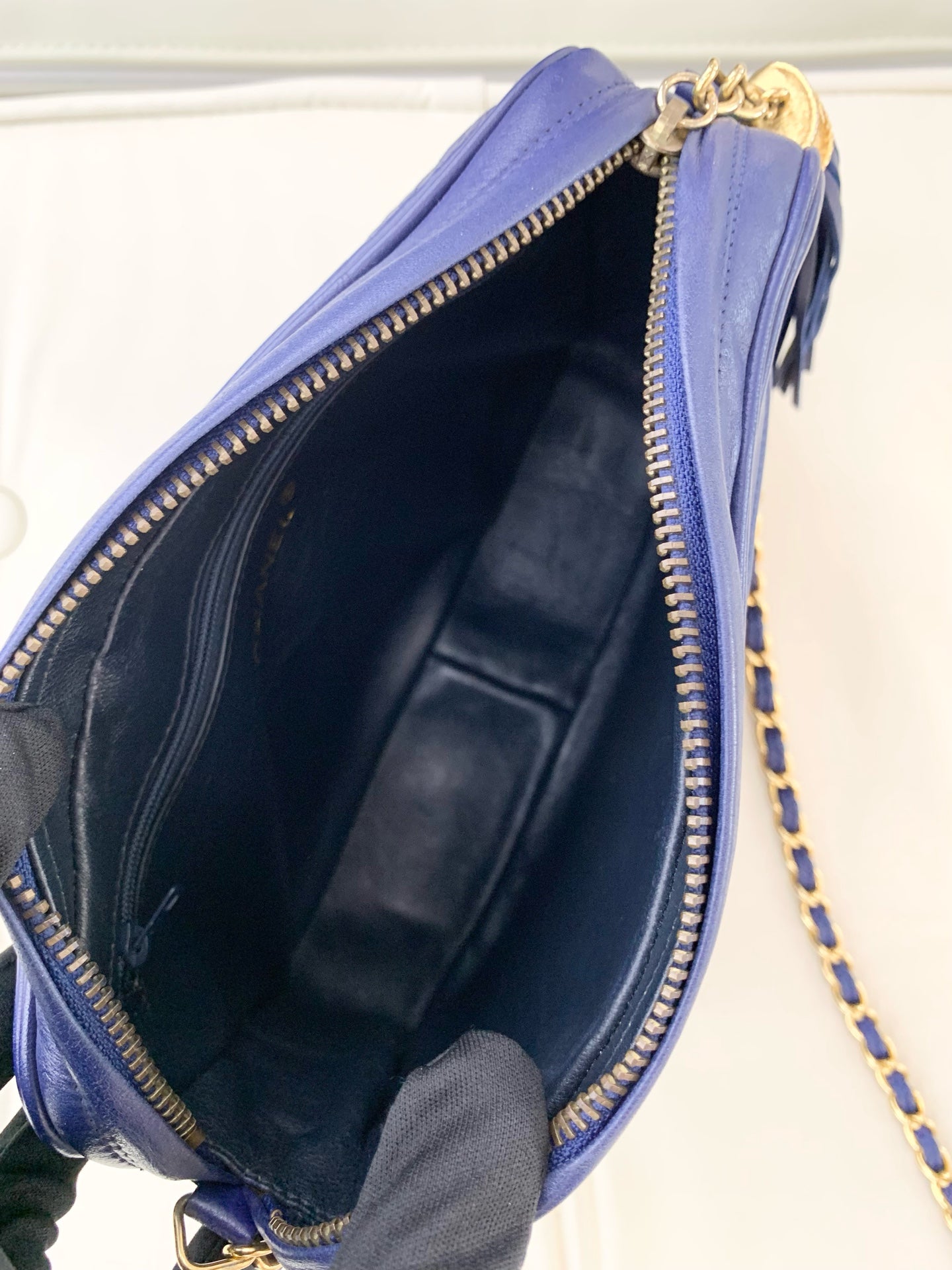 Chanel Blue Crossbody