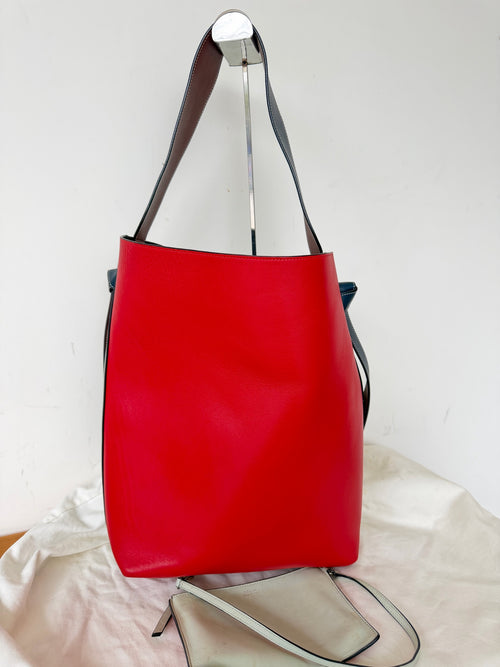 Celine Green Bucket & Drawstring Bag