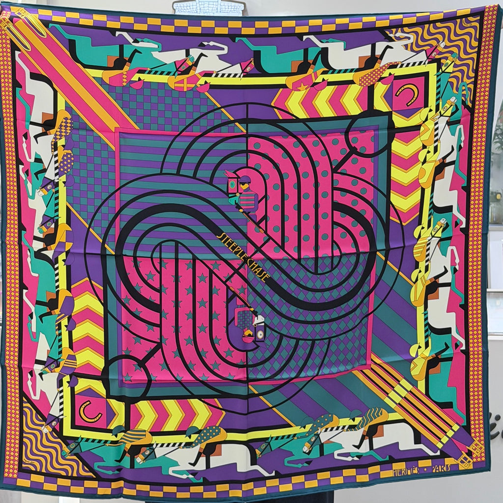 Hermes Multicolor Scarf