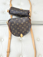 Louis Vuitton Brown Saddle Bag