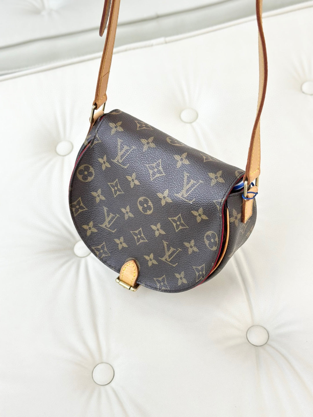 Louis Vuitton Brown Saddle Bag