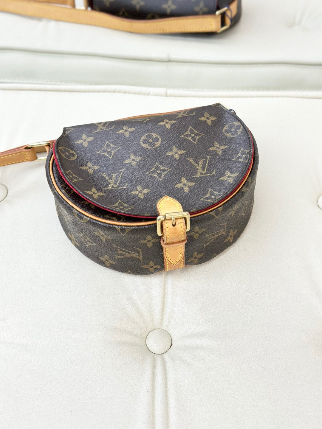 Louis Vuitton Brown Saddle Bag