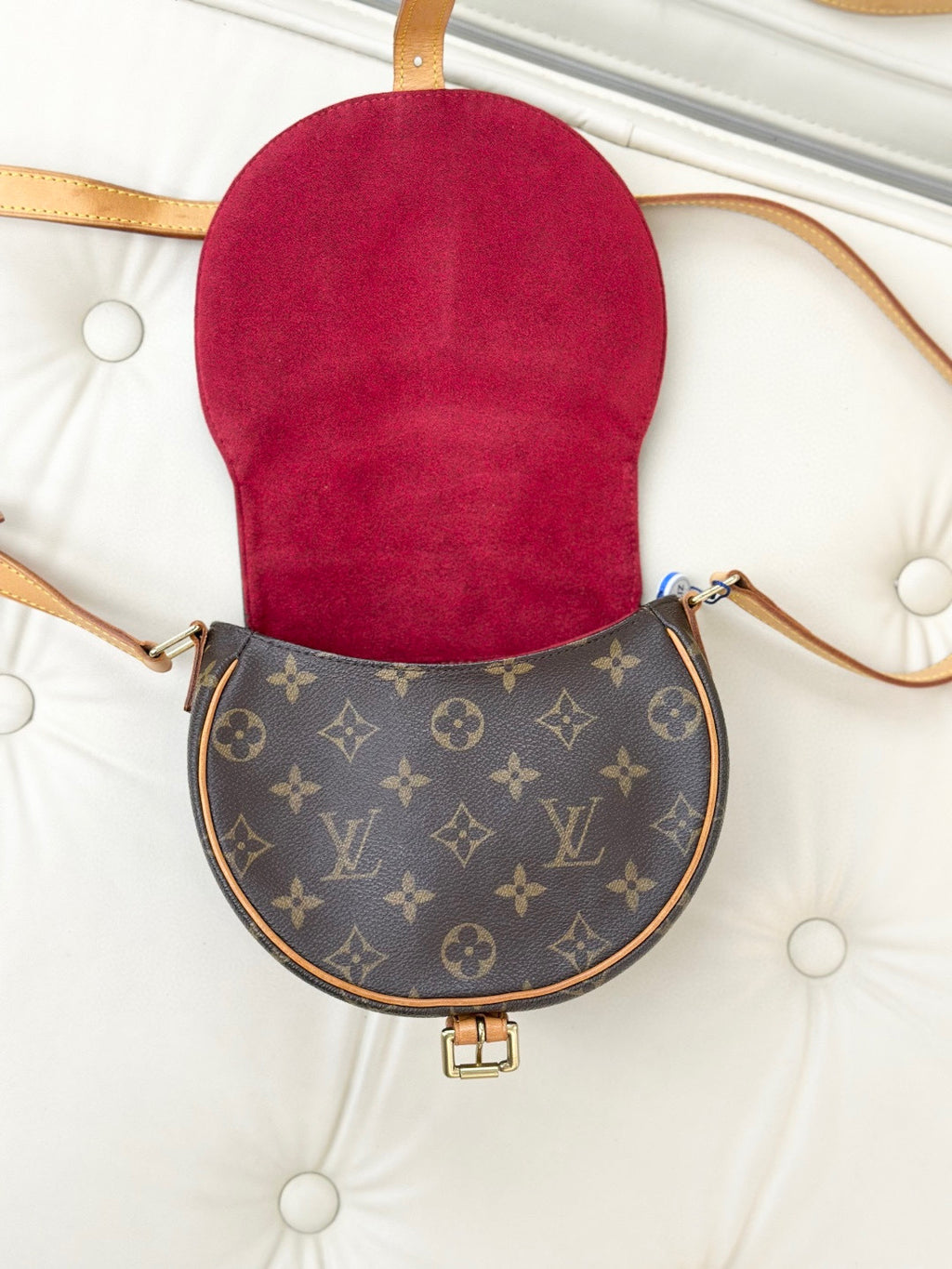 Louis Vuitton Brown Saddle Bag
