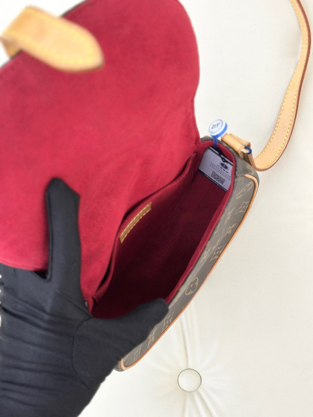 Louis Vuitton Brown Saddle Bag