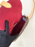 Louis Vuitton Brown Saddle Bag