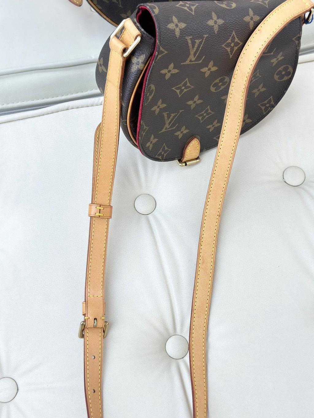 Louis Vuitton Brown Saddle Bag