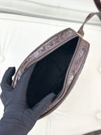 Salvatore Ferragamo Brown Crossbody