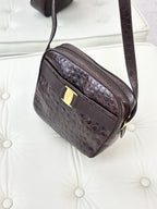 Salvatore Ferragamo Brown Crossbody