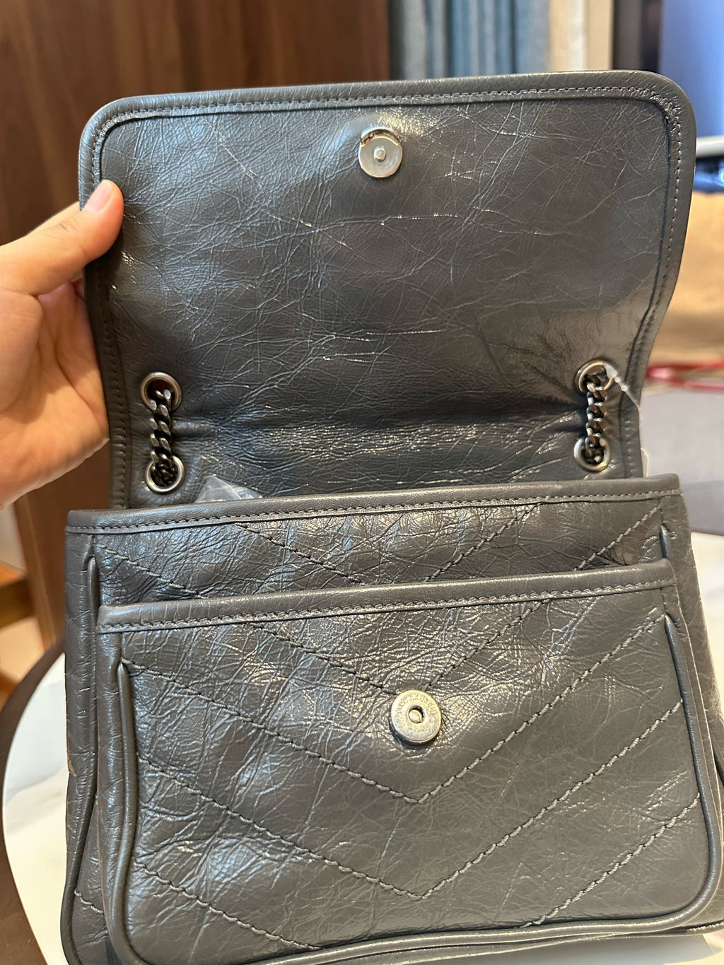 Saint laurent Gray