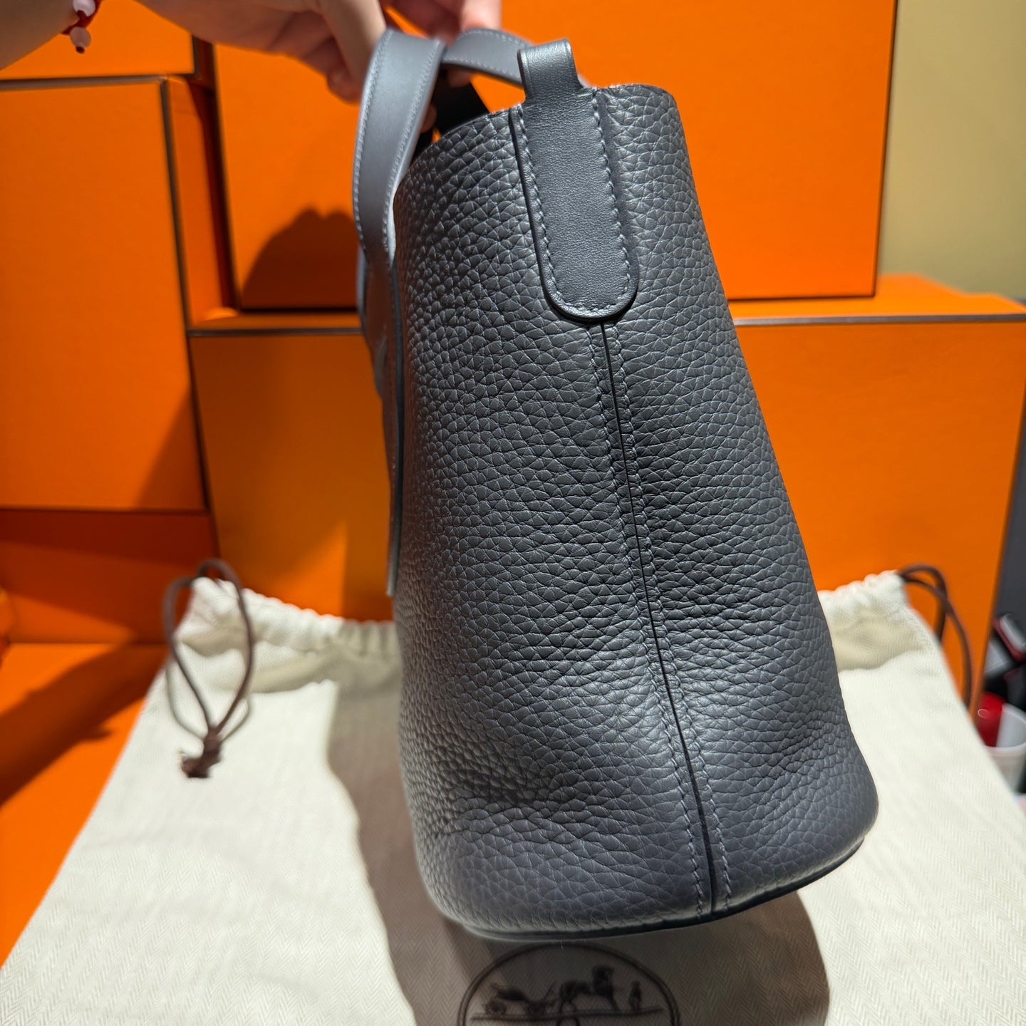 Hermes Bucket & Drawstring Bag