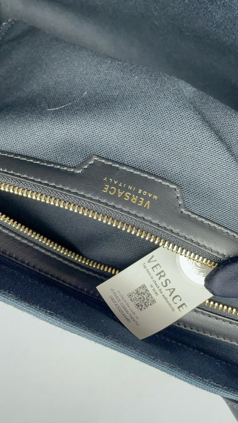 Versace Blue Tote